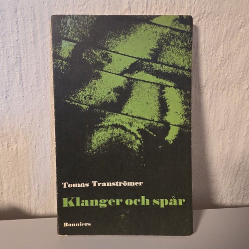 Tomas Tranströmer Klanger och spår Förstautgåva 1:a tryck 1966