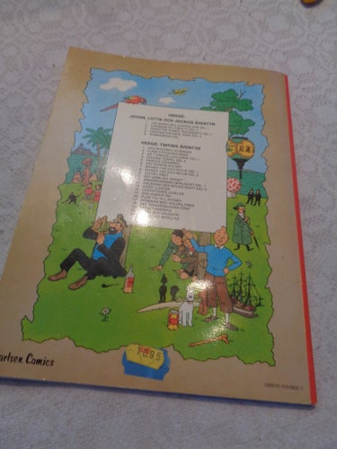 Tintin hos gerillan av Hergé, 1977
