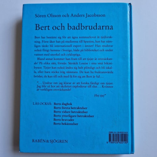 Bert och badbrudarna av Sören Olsson och Anders Jacobsson