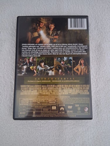 Indiana Jones och kristalldödskallens rike - DVD