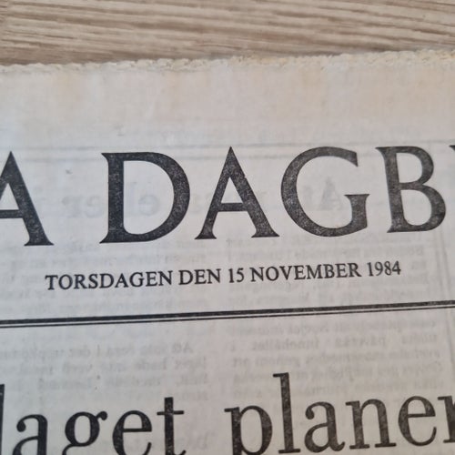 Svenska Dagbladet från 1984