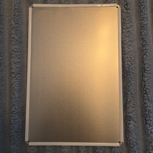 Tavla 20x30cm Metallskylt svart Katt