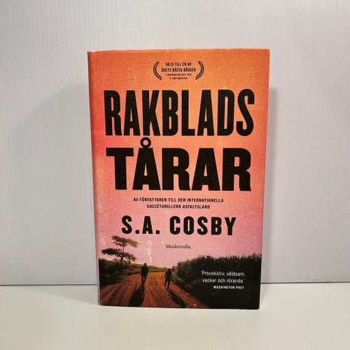 Rakbladstårar - S.A. Cosby - 2022 - Inbunden