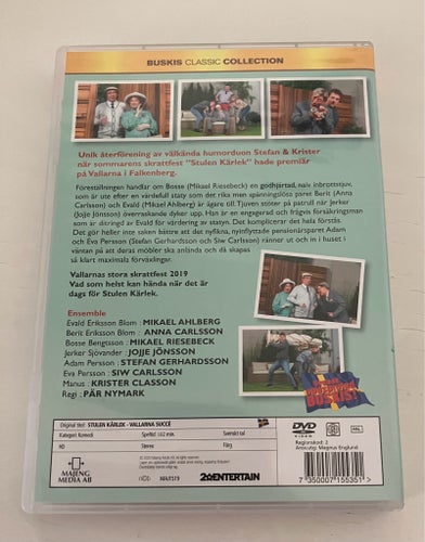 Stulen Kärlek DVD