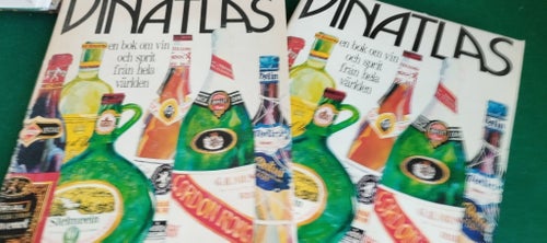VINATLAS + 3 dryckesböcker