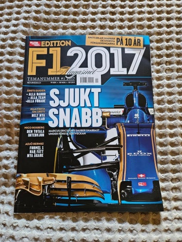 F1 Magasinet. Auto Motor & Sport. Temanummer #1 2017. 116 sidor.