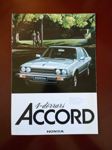 8 sidigt utvik Honda Accord
