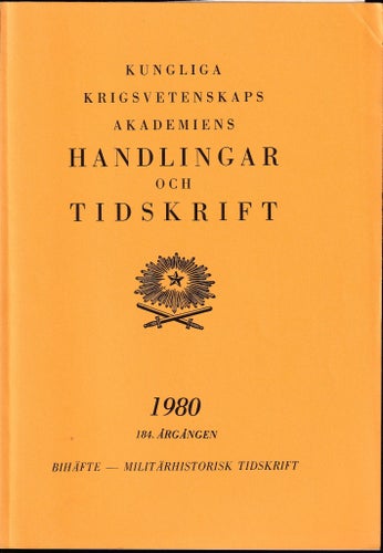 Militärhistorisk Tidskrift 1980