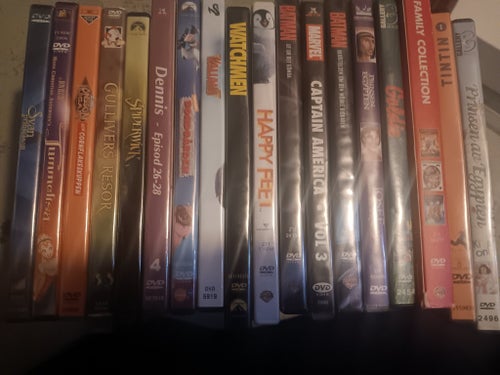 Blandade DVD-filmer - 20 filmer