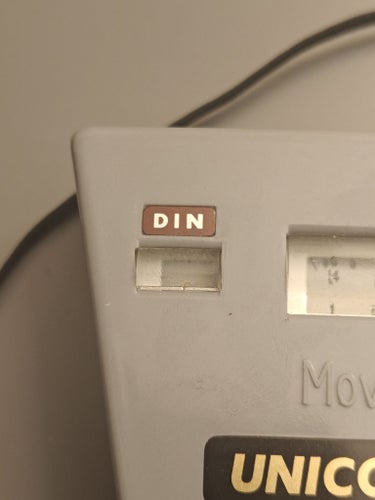 Unicorn Movie Meter ljusmätare Japan 1960-tal fungerande med etui
