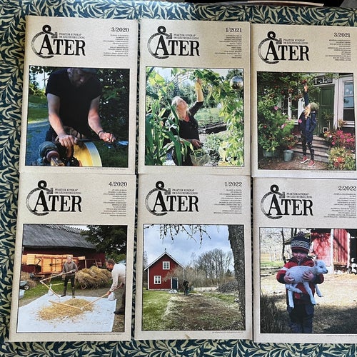 Tidningen ÅTER. Årgång 2020, 2021, 2022.