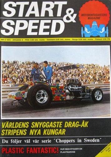 Start & Speed 1972-6 Jet Dragster.Beach Buggy.Capri Funny Ca
