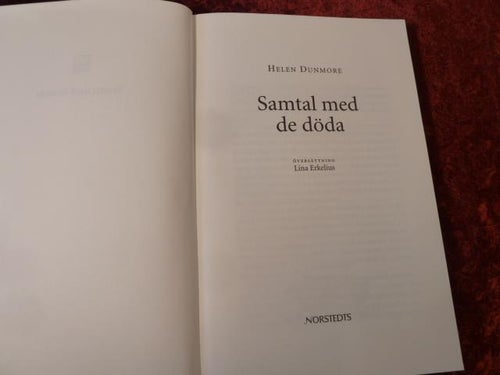 SAMTAL MED DE DÖDA, H. DUNMORE, 1996,  BÖCKER