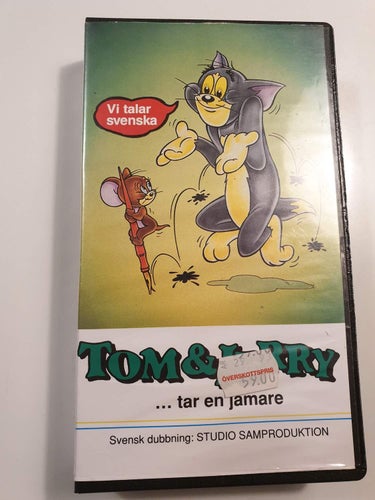 Tom & Jerry - tar en jamare  - VHS
