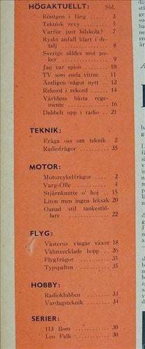 TEKNIKENS VÄRLD 1951/23.Röntgen.NSU.Champion 400.scootrar mc