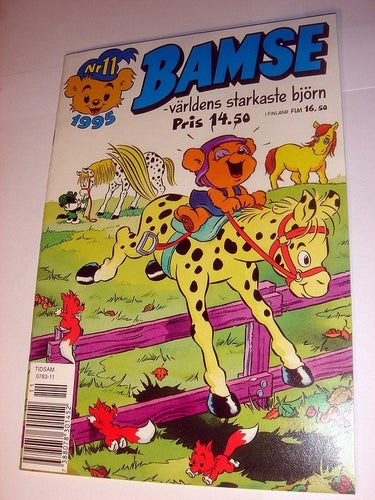 BAMSE 1995 11 (svensk) NY OLÄST