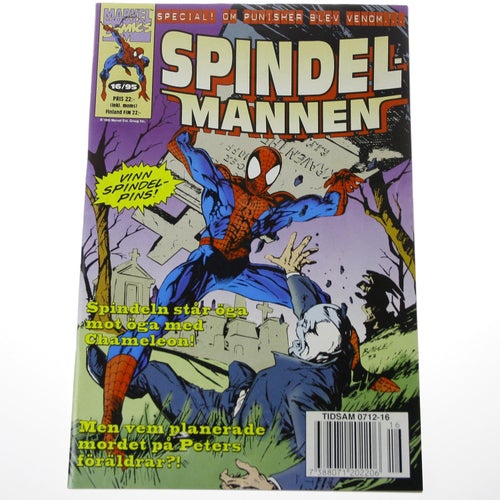 Spindelmannen - 1995 - NR 16 - Bilaga: Spindelmannen på hal is
