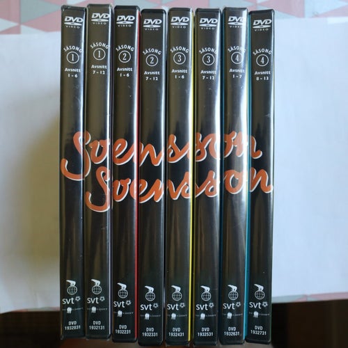 SVENSSON SVENSSON - SÄSONG 1 - 4 - KOMPLETT