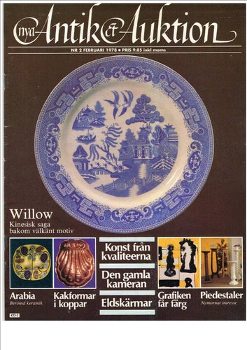 Nya ANTIK & AUKTION 1978 Nr 1, 2, 4-12 - 10 av 11 tidningqr