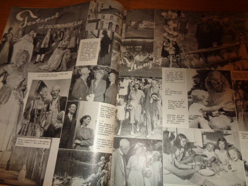 Idun nr34 1948 scout prinsessan Sibylla omslag,hemma hos Nils och Sigrid Beckman