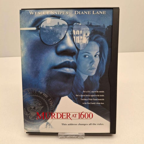 Murder at 1600 - Snap Case - Region 2, DVD-Film, Svensk text, Fint skick