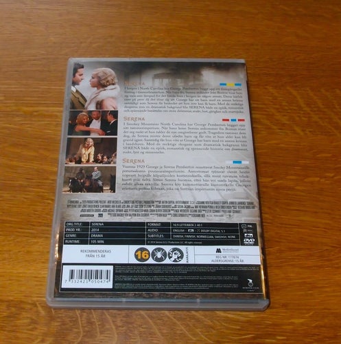 Serena (2014) - DVD - SVENSK TEXT - Bradley Cooper - Jennifer Lawrence