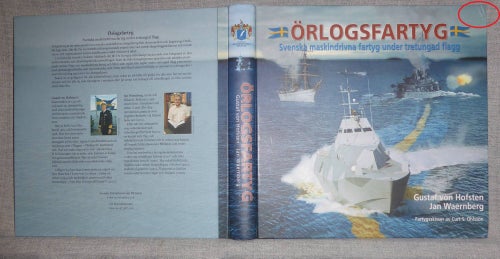 Hofsten / Waernberg - Örlogsfartyg. Illustrerad