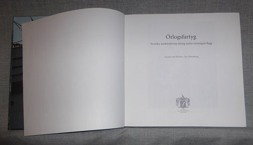 Hofsten / Waernberg - Örlogsfartyg. Illustrerad