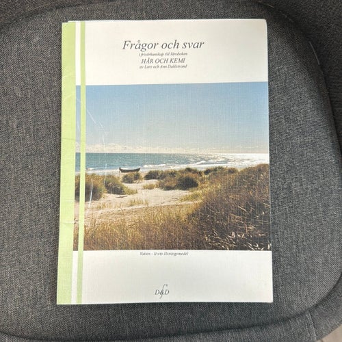 Frågor och svar i frisörkunskap till läroboken HÅR OCH KEMI av Lars och Ann