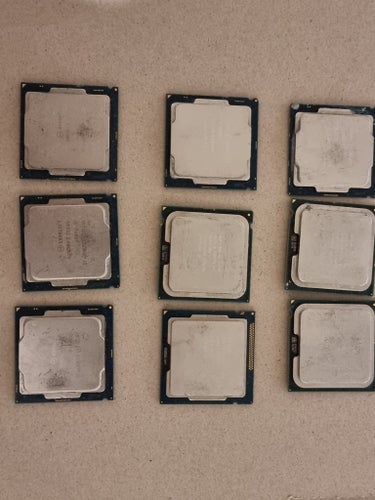 Intel CPU i7-i5-i3 ,Due E