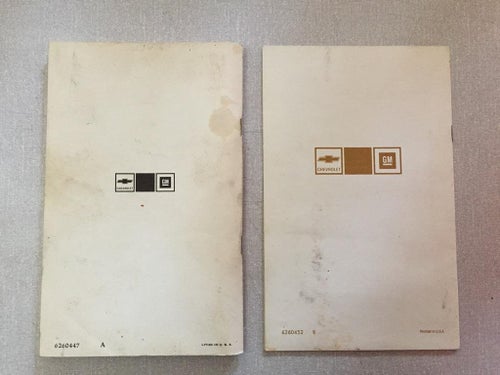 1974 Chevrolet Medium & Heavy Duty Truck Owner's & Driver's Manual