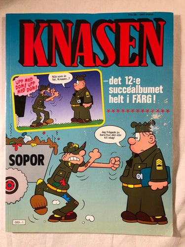 Knasen - Det 12:e Succéalbumet Helt I Färg! 089-1