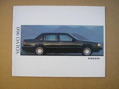 VOLVO Försäljningsbroschyr 960 1992