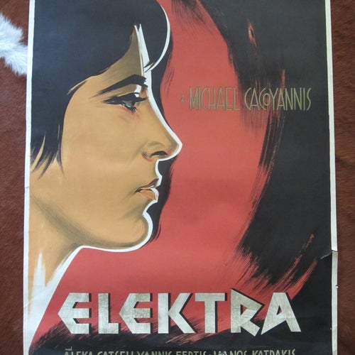 Vintage filmaffisch - Elektra