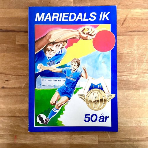 Mariedals IK Borås 50 år Häfte om idrottsklubbens historia Sport idrott