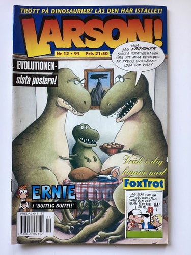 Serietidning Larson Nr 12 - 93 The Far Side Amerikansk serie Humor och allvar