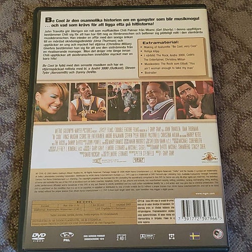 Be Cool - John Travolta, Uma Thurman DVD (SV Text)