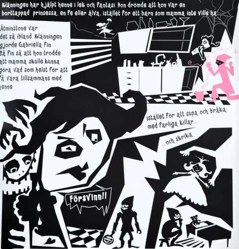 FÖRSTANUMMER! GABRIELLAS RESA 2009 Nyskick NM- Oläst VUXEN SERIE NOIR MISSBRUK