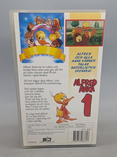 Alfred Anka Vol 1 - Svenskt tal - VHS
