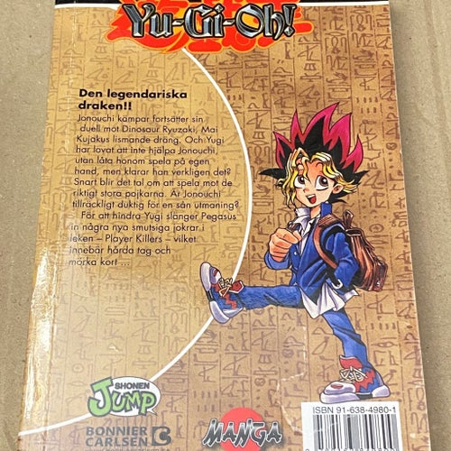Yu-Gi-Oh! Vol 10 av Kazuki Takahashi (svensk manga)