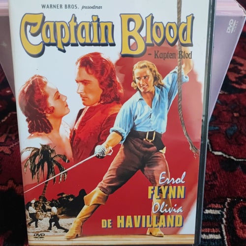 Captain blood Errol Flynn dvd raritet