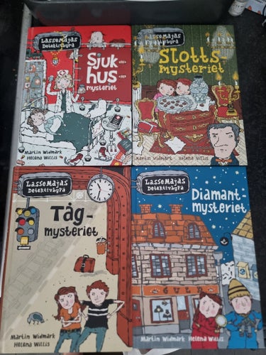 LasseMajas Detektivbyrå - Sjukhusmysteriet, Stortsmysteriet, Tågmysteriet,