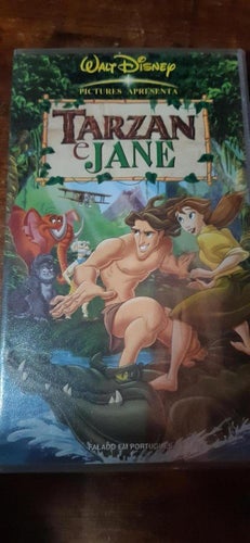 Walt Disney Tarzan e Jane VHS PAL