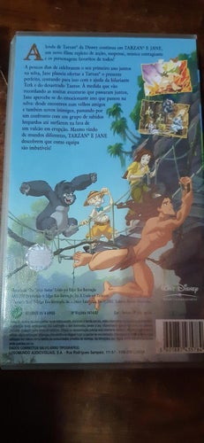 Walt Disney Tarzan e Jane VHS PAL