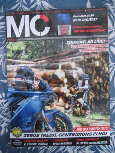 MC Folket Nr:6-2020(Honda Gold Wing, Indian Challenger, Zero Tourern SR/S)