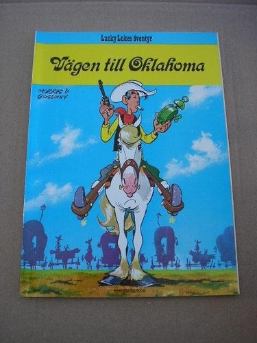 Lucky Lukes Äventyr Nr. 28 Vägen Till Oklahoma