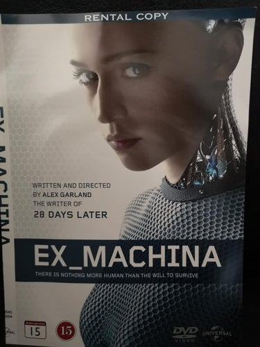 Ex_Machina (2015) Alex Garland med Alicia Vikander och Domhnall Gleeson.