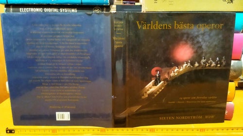 Världens bästa operor av Sixten Nordström. Bok. Very Good plus. BM