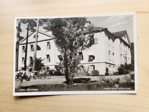Arvika sjukstugan stämplad 1930 tal
