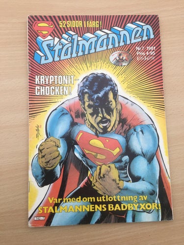 STÅLMANNEN - Nr 7 1981